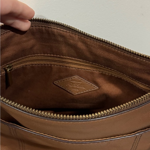 Fossil Brown Crossbody Bag - Picture 8 of 14